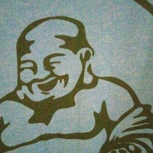 Buddha Body Fun Tee by Delta NWT